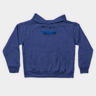 1964 Dodge Dart blue Kids Hoodie